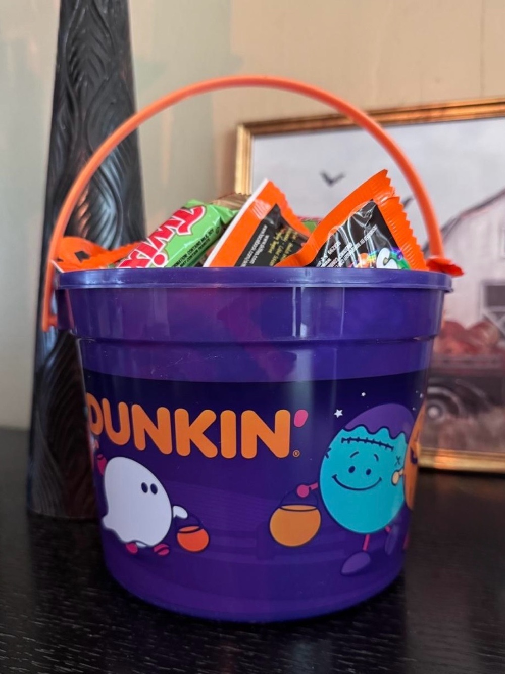 Dunkin’ Halloween MUNCHKINS Candy Bucket